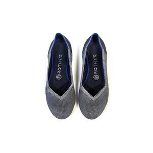 Rothy’s Grey Birdseye Round Toe Flats 7.5